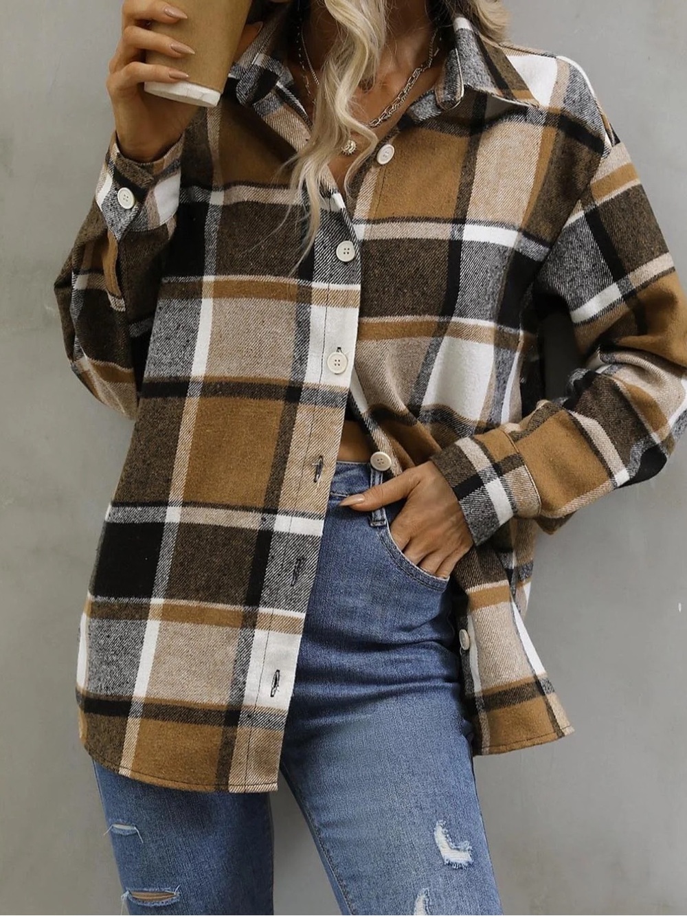NWOT Women’s Oversized Flannel